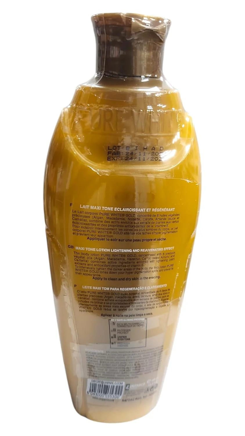 Pure White Gold Body Lotion 400ML - Image 2