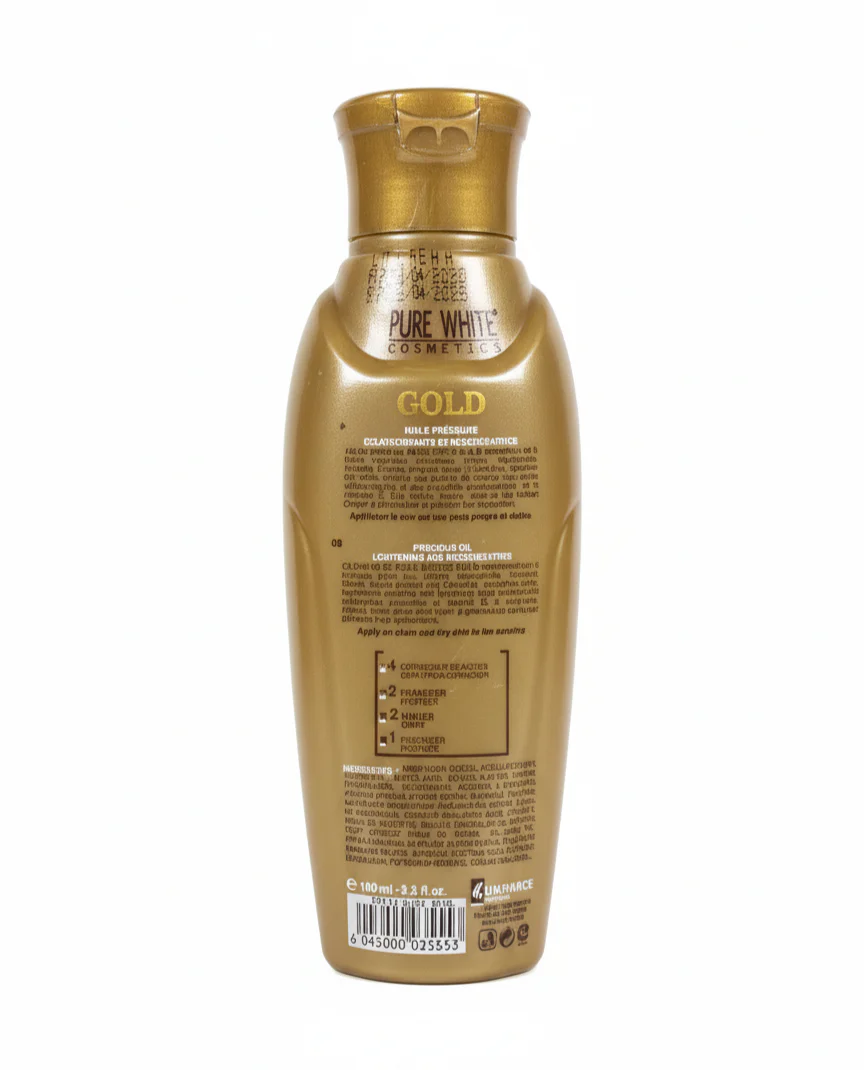 PURE WHITE GOLD Essence Precious Oil 100ML - Image 2
