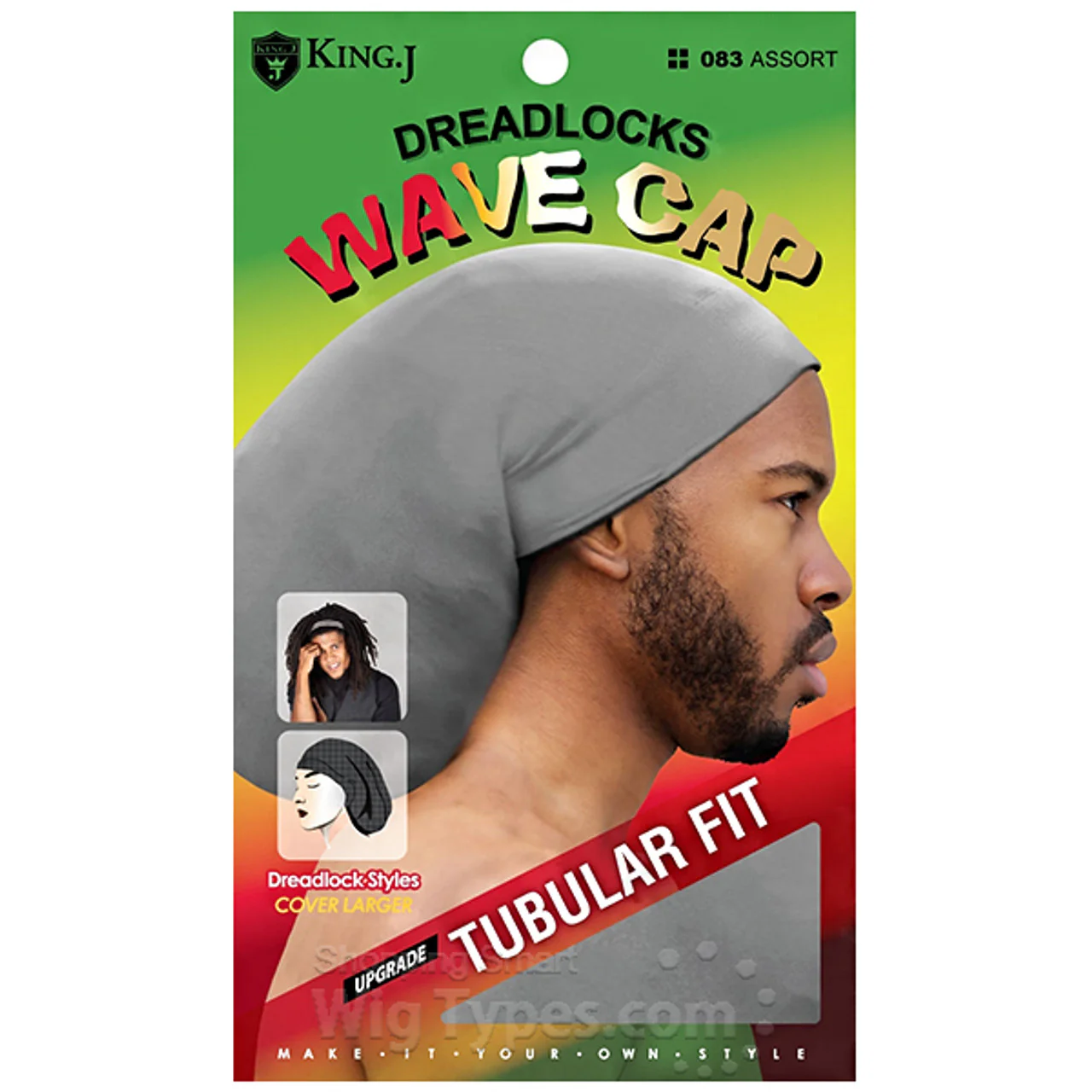 QFITT MEN'S DREADLOCK WAVE CAP - Image 3