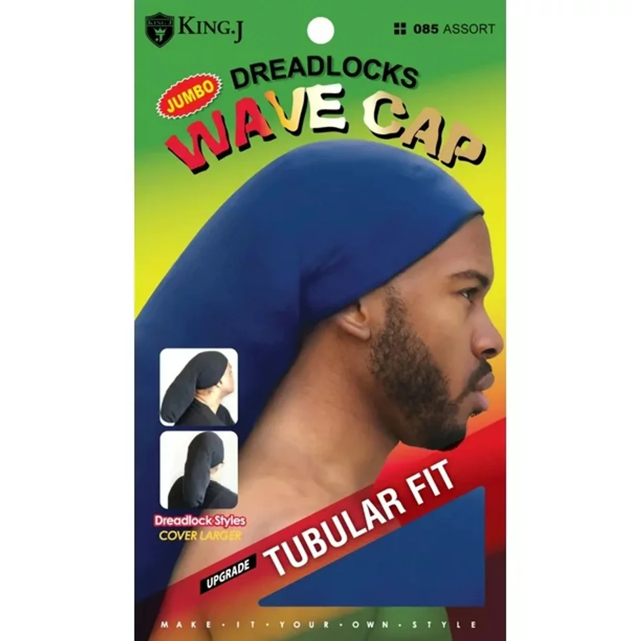 QFITT MEN'S DREADLOCK WAVE CAP - Image 6