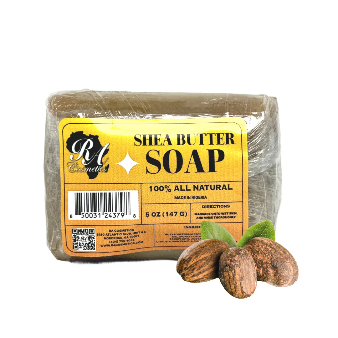 RA Cosmetics 100% Natural Shea Butter Soap 5 oz - Image 2