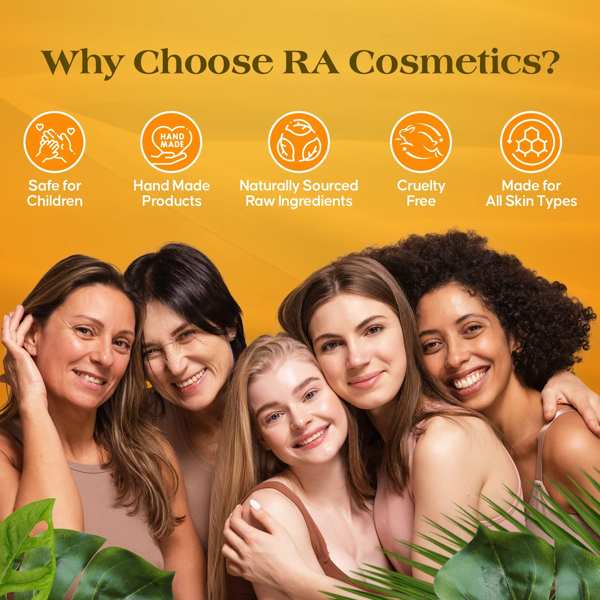 RA Cosmetics 100% Natural Turmeric Soap Bar 5 oz - Image 2