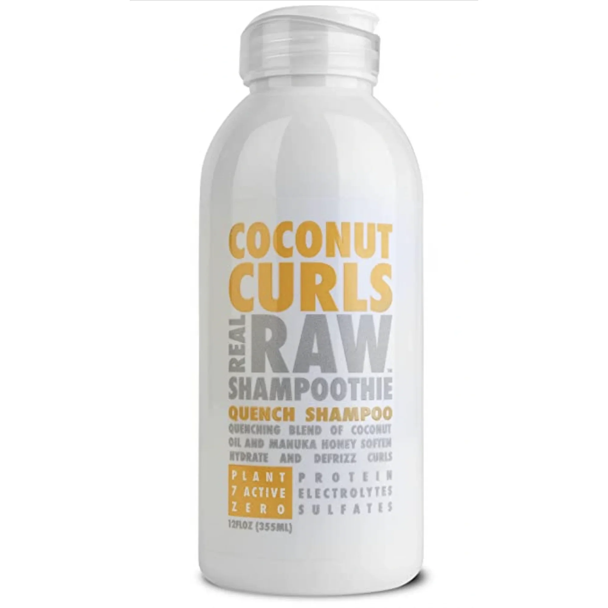 Real Raw Shampoothie Coconut Curls Shampoo 12 oz