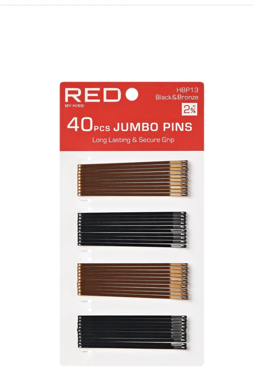 RED BY KISS Bob Pins 40 Pack - Image 2