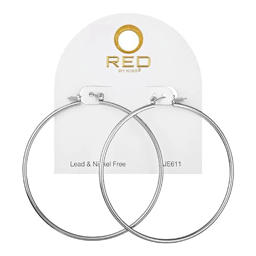 RED BY KISS 18K Gold CZ Stud Earrings - Image 25