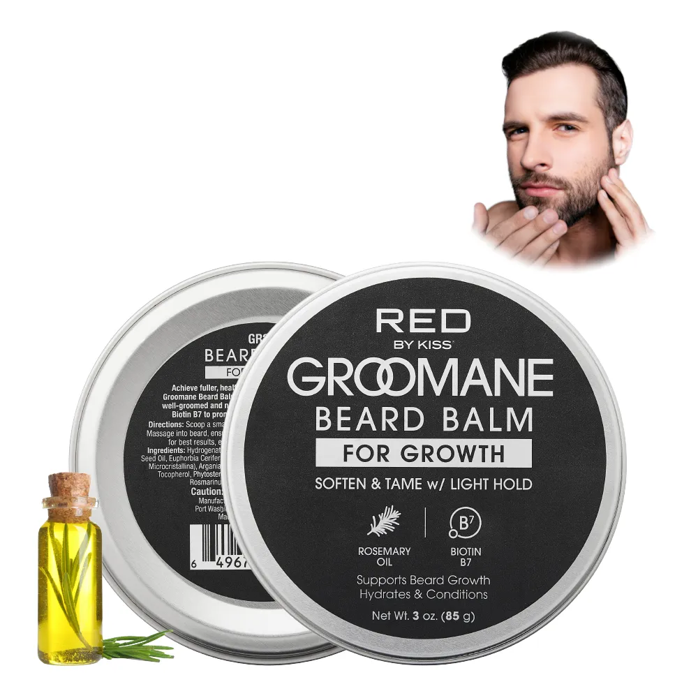 Red by Kiss Sandalwood Groomane Beard Balm 3 oz - Image 3