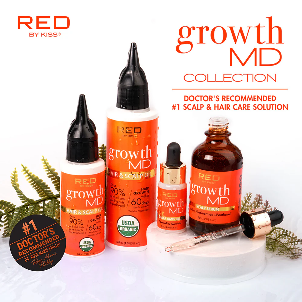 RED BY KISS Growth Md Hair & Scalp Oil - 2oz - Image 5