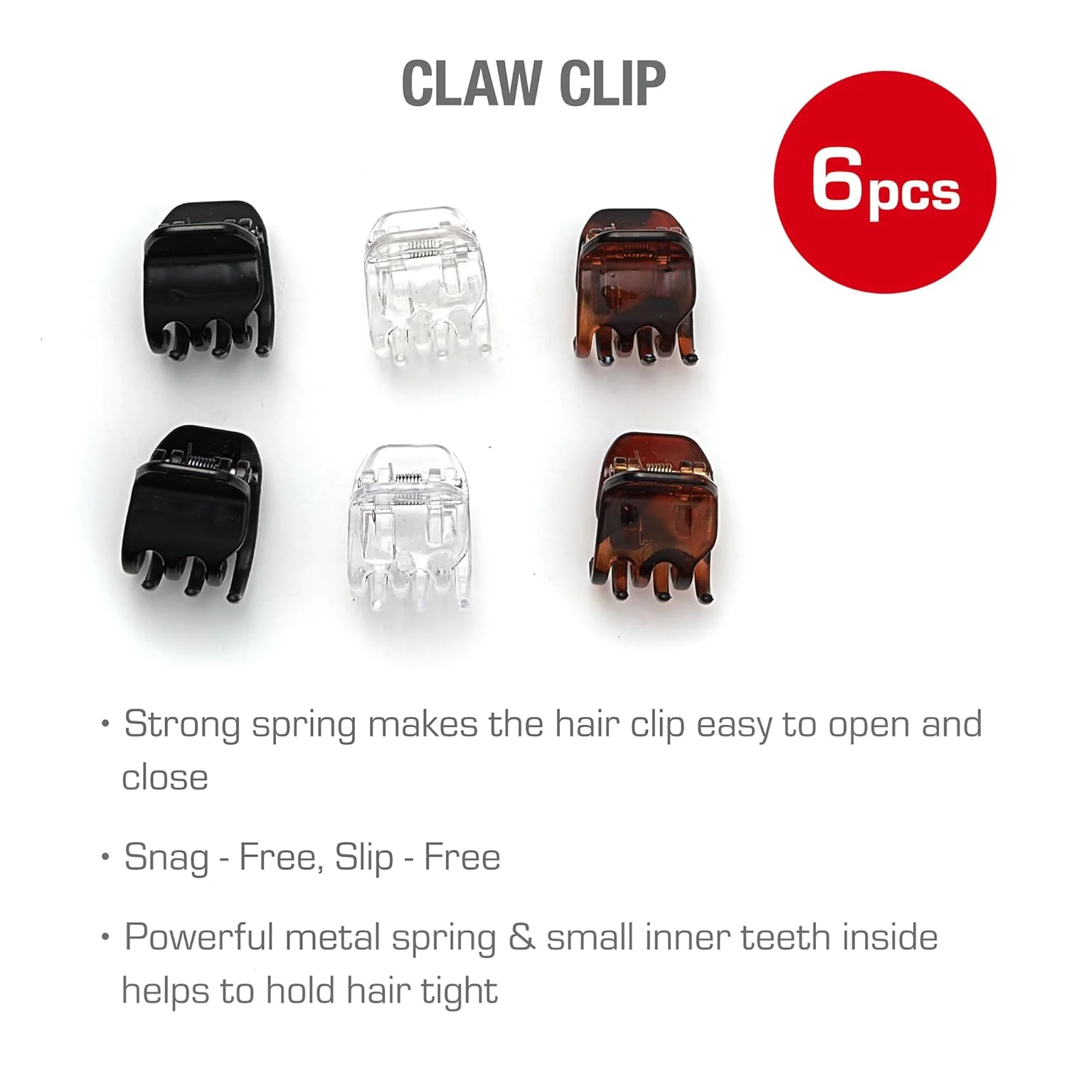 RED BY KISS Hair Claw Clip (HMC45) - Image 2