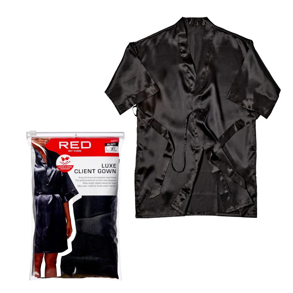 RED BY KISS Luxe Client Gown Premium Silky Satin - Image 2