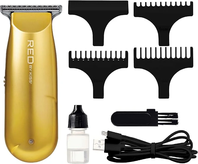 Red by Kiss Mini Cordless Hair Clipper USB-C Rechargeable - Image 2
