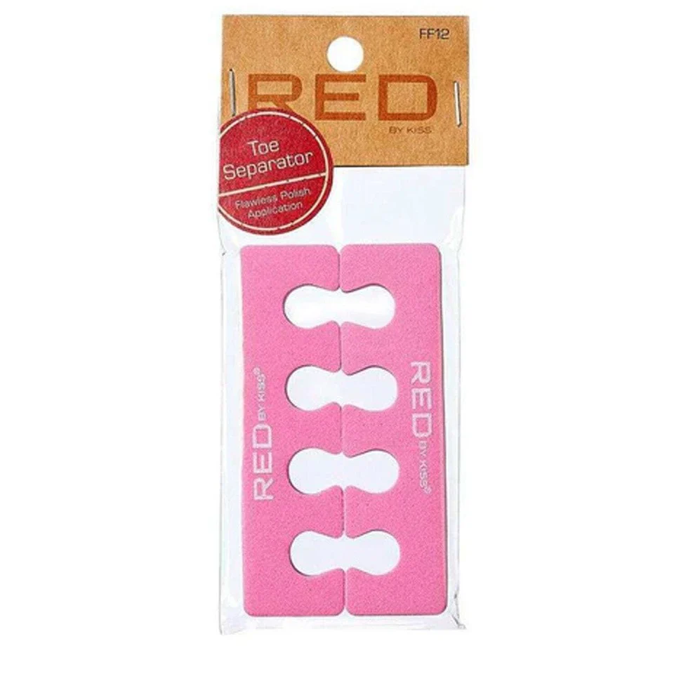 Red by Kiss Pedicure Toe Separator Pink FF12