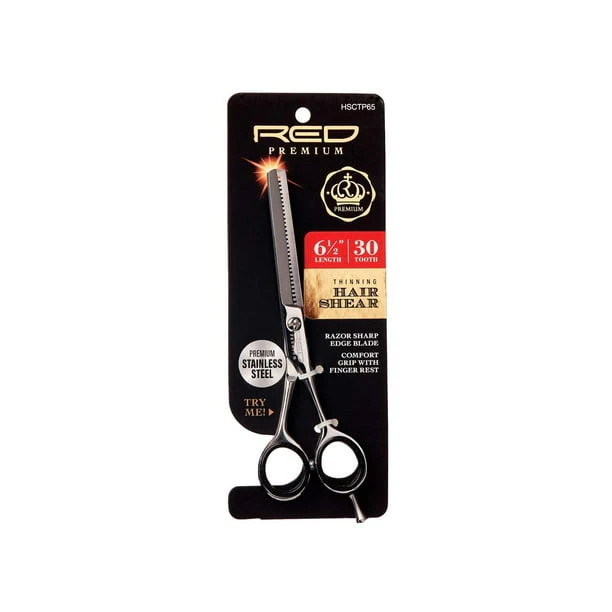 RED BY KISS Red Premiumhair Shear 6.5" 30 Tooth