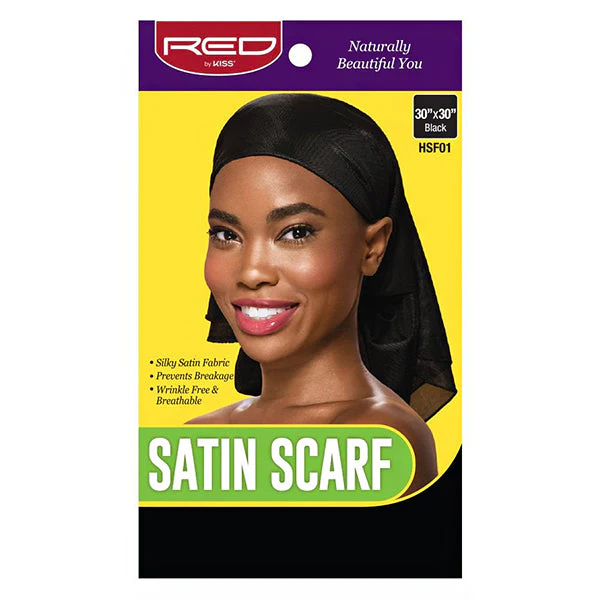 RED BY KISS SATIN SCARF (HSF01)