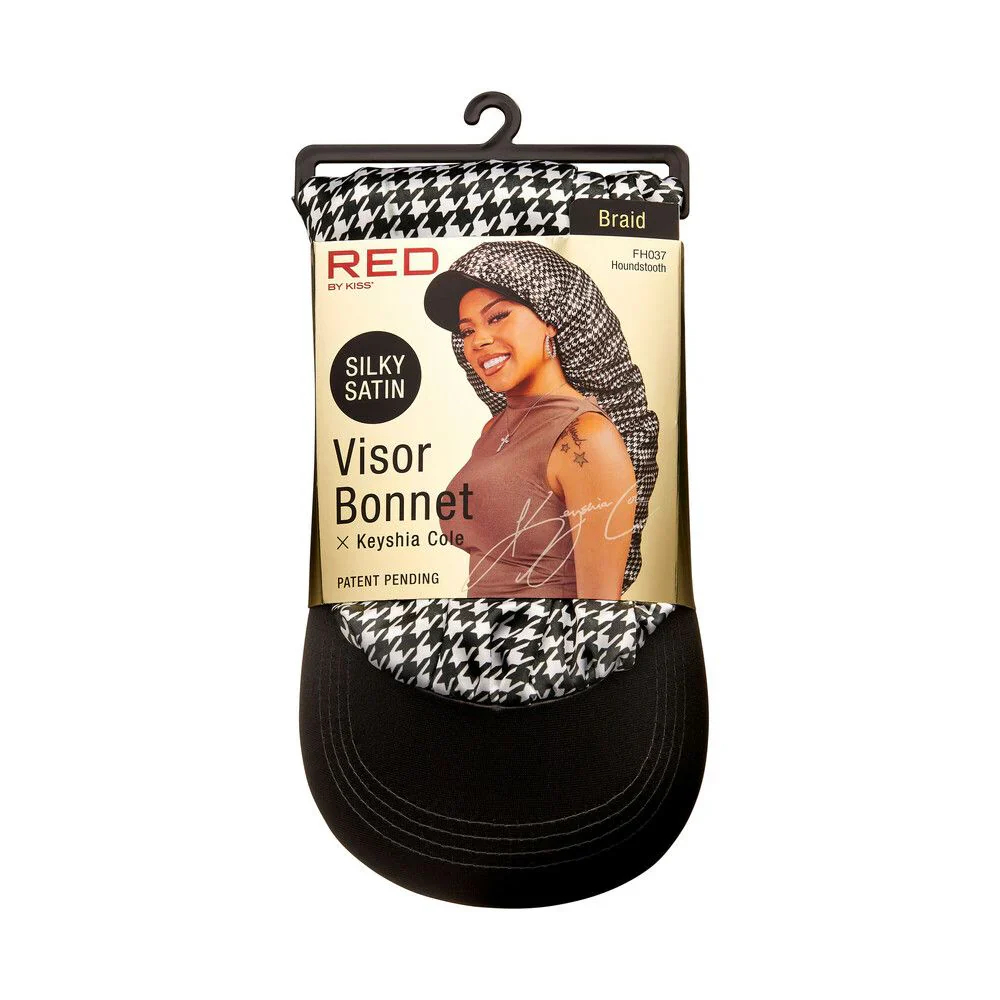 RED BY KISS Satin Visor Bonnet - Image 3