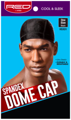 RED BY KIS Spandex Dome Cap for Men - Image 2