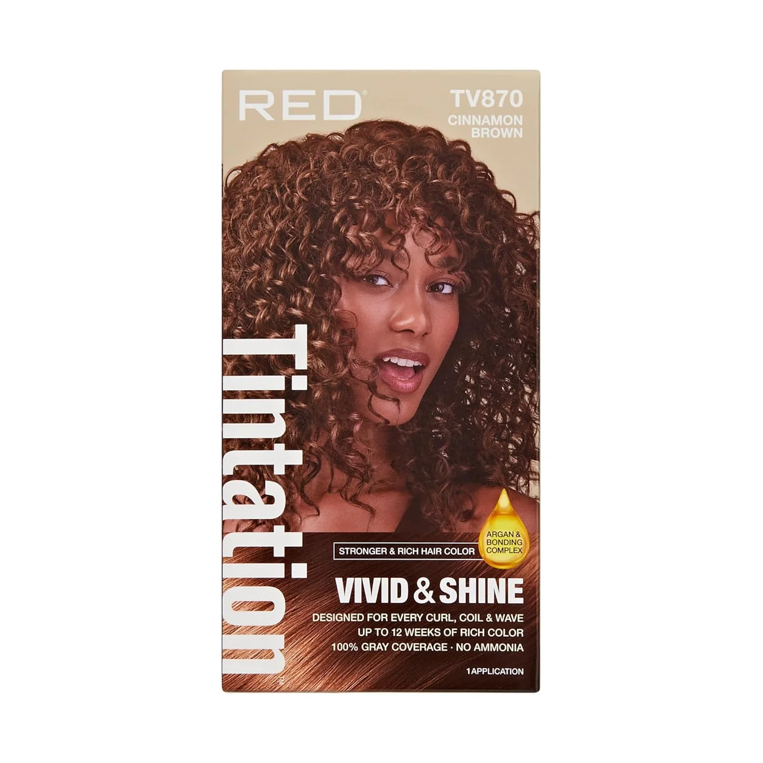 Red by Kiss Tintation Vivid & Shine Hair Dye Gray Coverage - Image 7