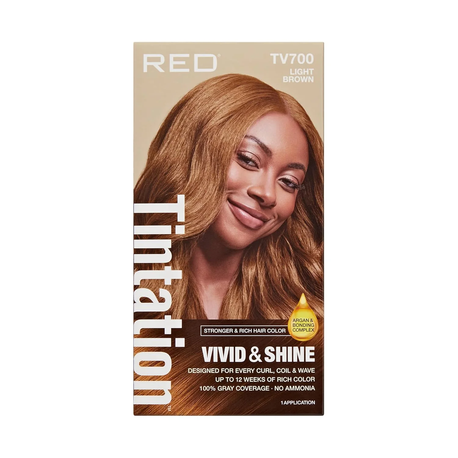 Red by Kiss Tintation Vivid & Shine Hair Dye Gray Coverage - Image 8