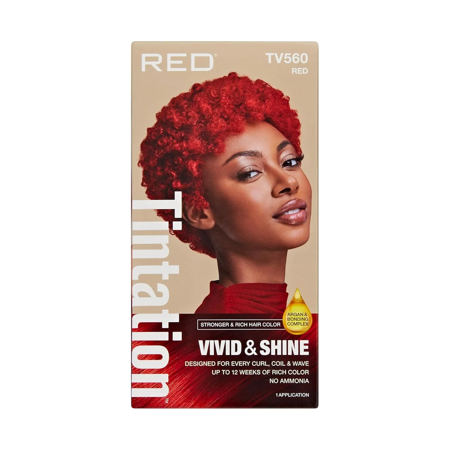 Red by Kiss Tintation Vivid & Shine Hair Dye Gray Coverage - Image 9