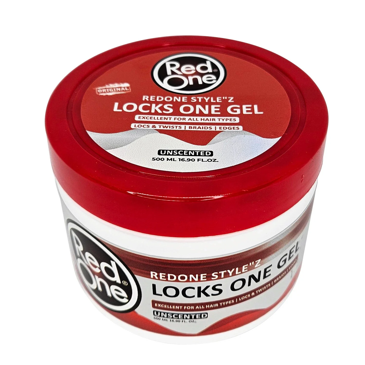 Red One Locks Gel Maximum Hold, Ultimate Shine 16.9oz - Image 3