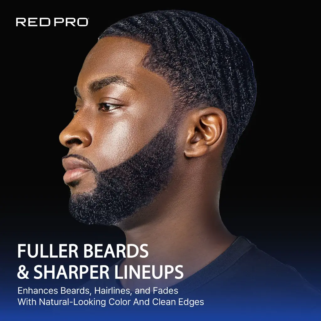 RED PRO Groomane Semi-Permanent Color Beard and Lineup 3.5 oz - Image 3