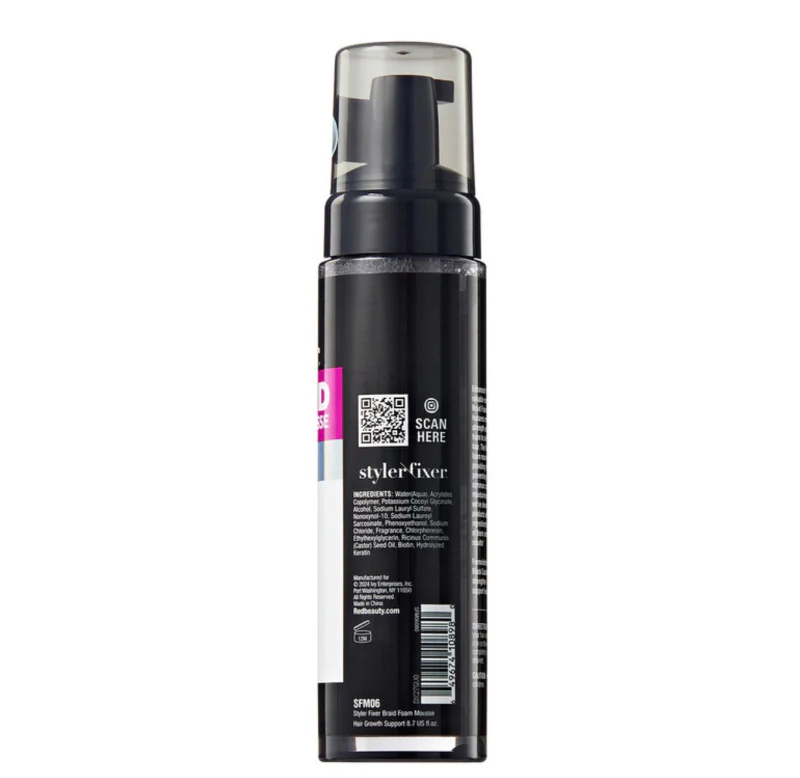 Red Styler Fixer 2X Braid Form Mousse – 8.7oz - Image 5