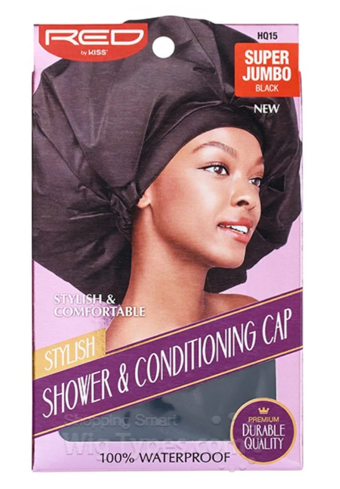 RED BY KISS Super Jumbo Shower & Conditioner Cap - Image 2