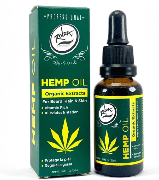 ROLDA Beard Oil Peppermint 1.05 oz - Image 3