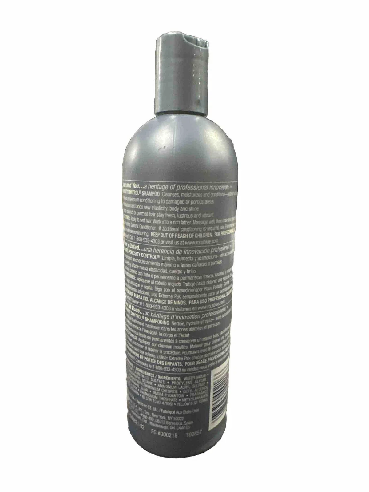 Roux Porosity Control Shampoo 15.2OZ - Image 2