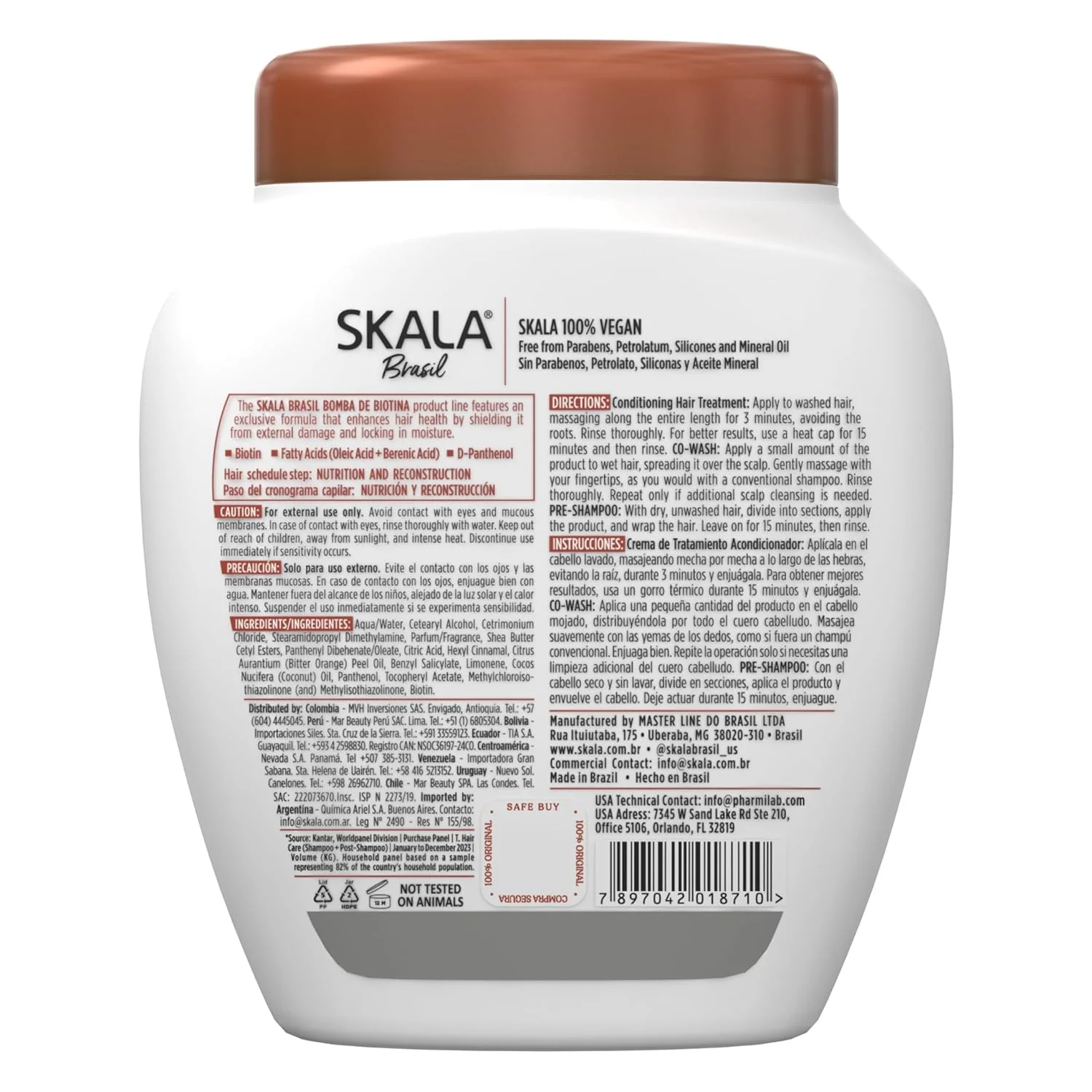 SKALA BRASIL BOMBA DE BIOTINA 2IN1 35.2OZ - Image 2