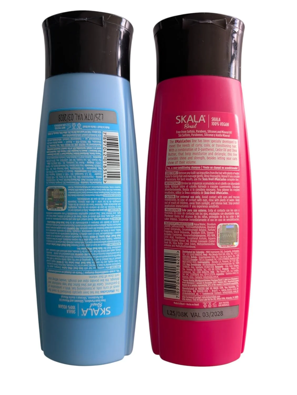 Skala Brasil Mais Cachos Shampoo & Conditioner 10.99oz - Image 2