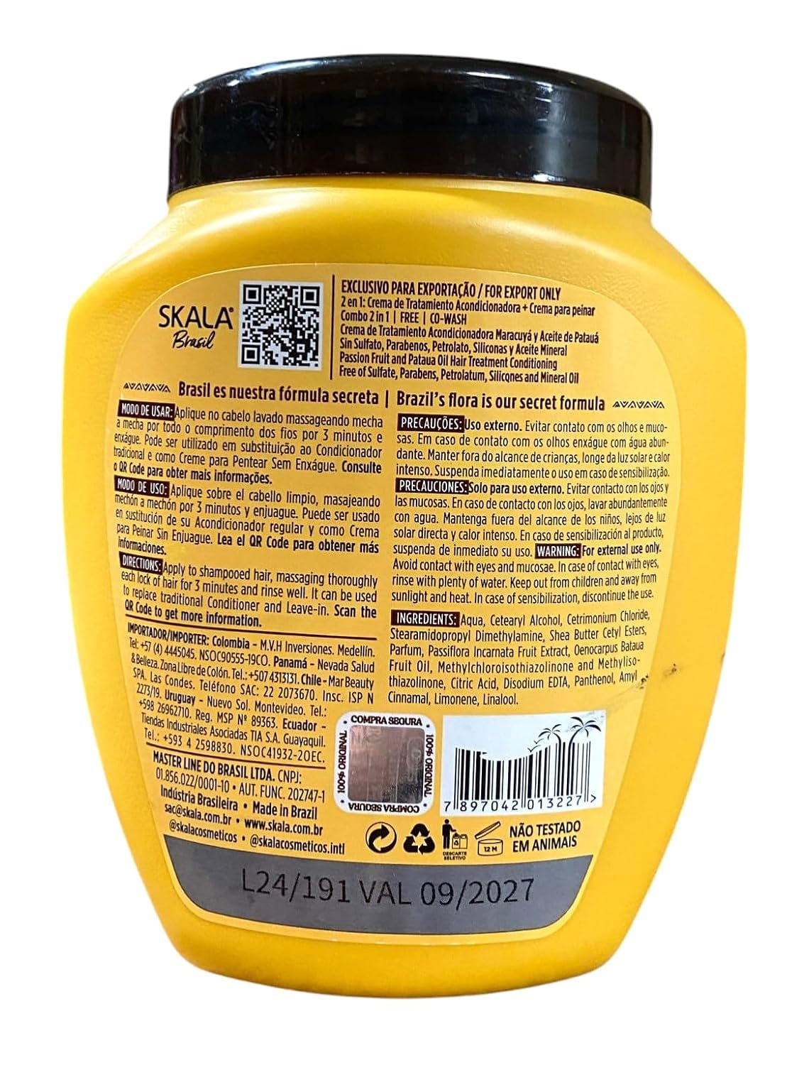 Skala Brasil Maracujá 2in1 35.2oz hair care - Image 2