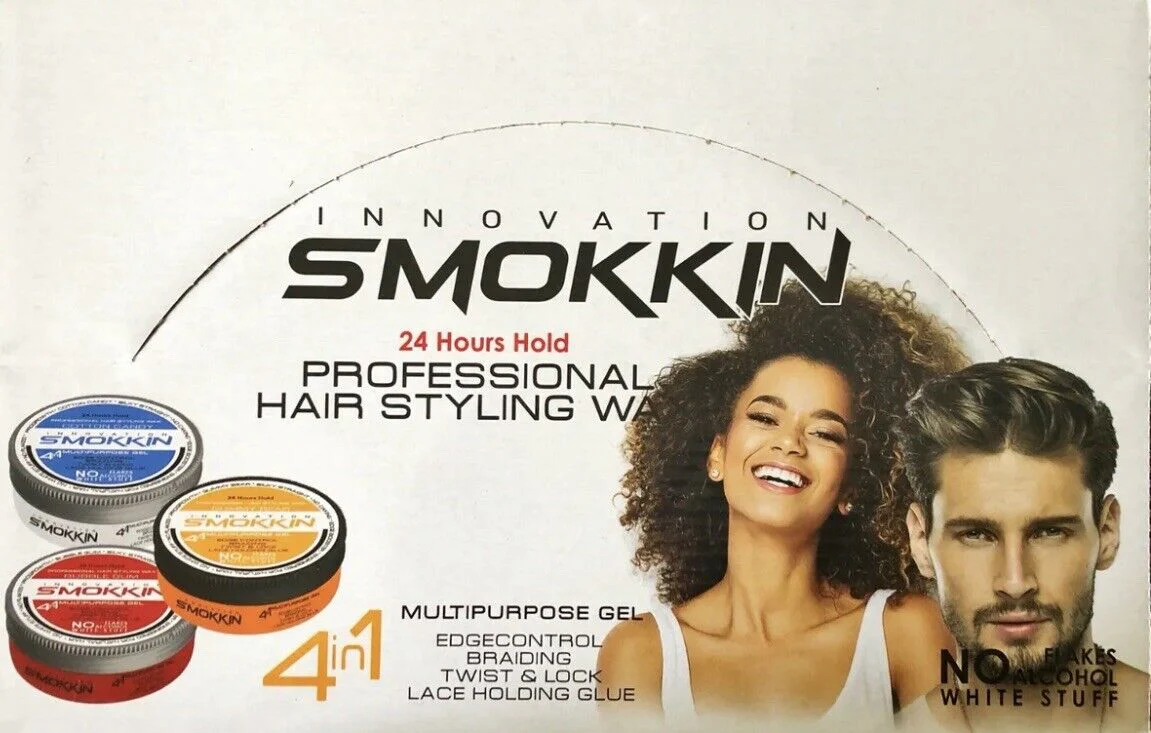 INNOVATION SMOKKIN Strong Hold Hair Wax - 5.09 oz - Image 3