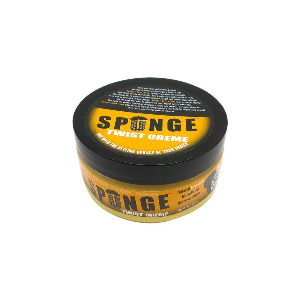 Spunge Barber Salon Hair Twist Creme Regular Hold 8 oz - Image 2