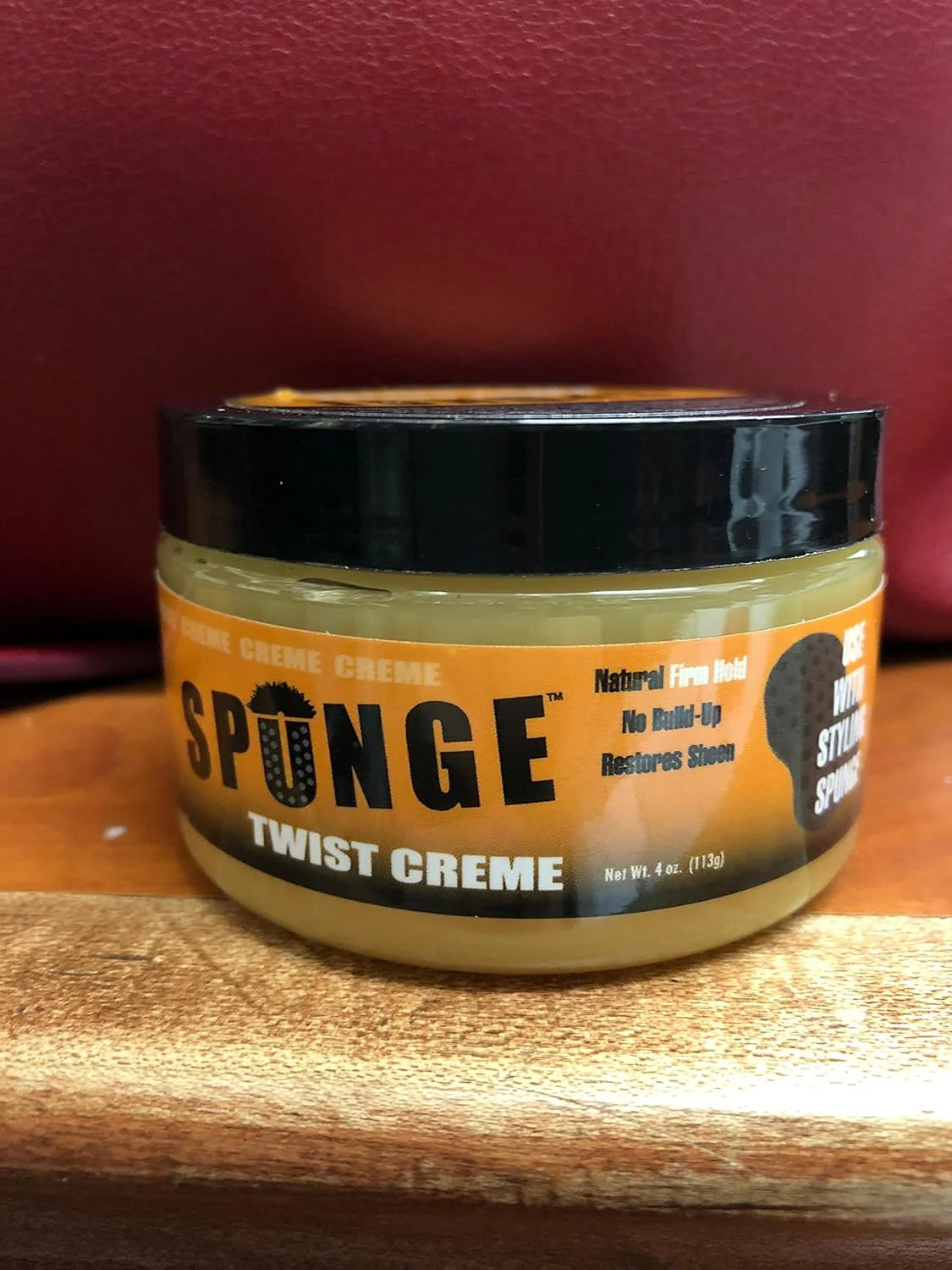 Spunge Barber Salon Hair Twist Creme Regular Hold 8 oz - Image 3