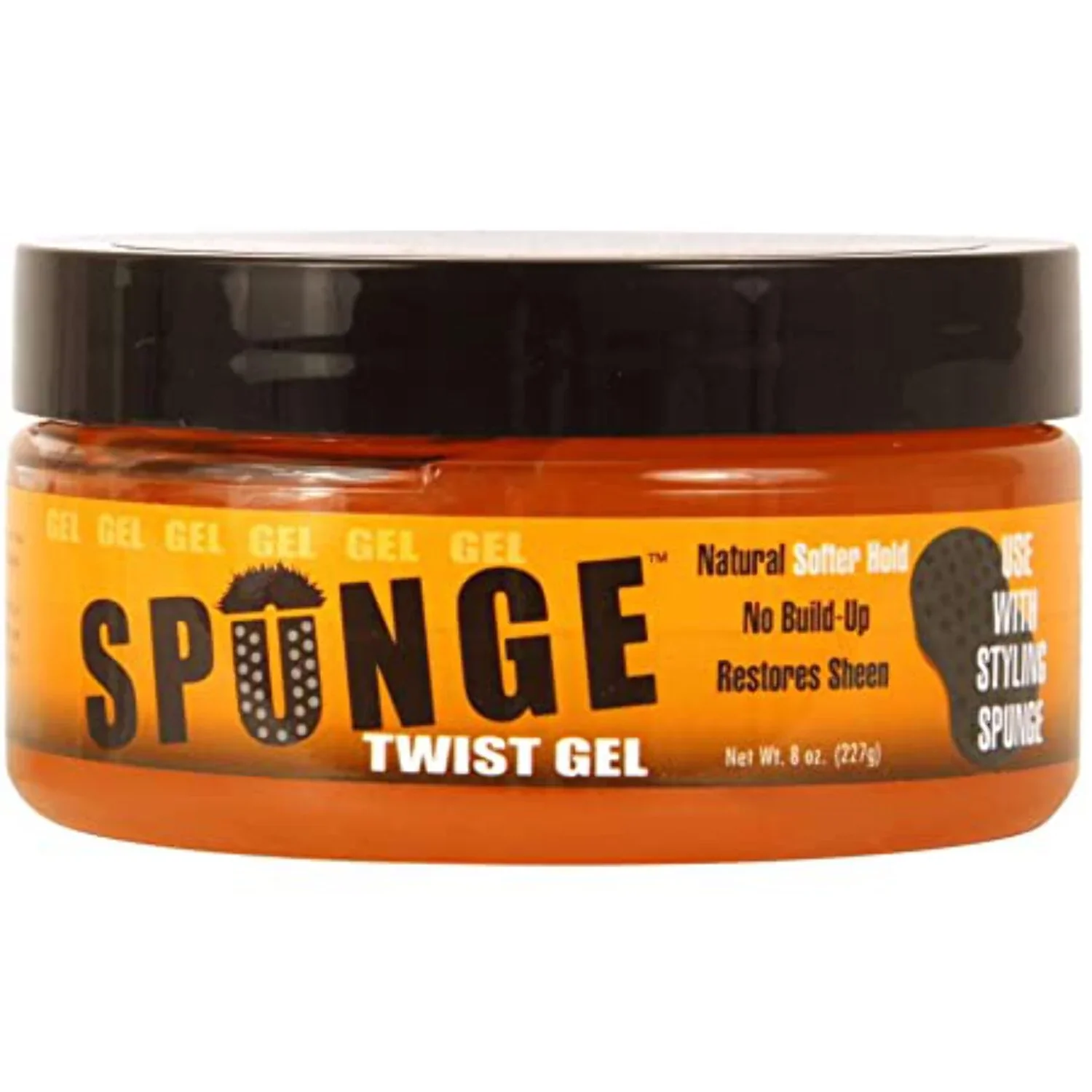 Spunge Barber Salon Maximum Hold Hair Twist Gel 8 oz - Image 2