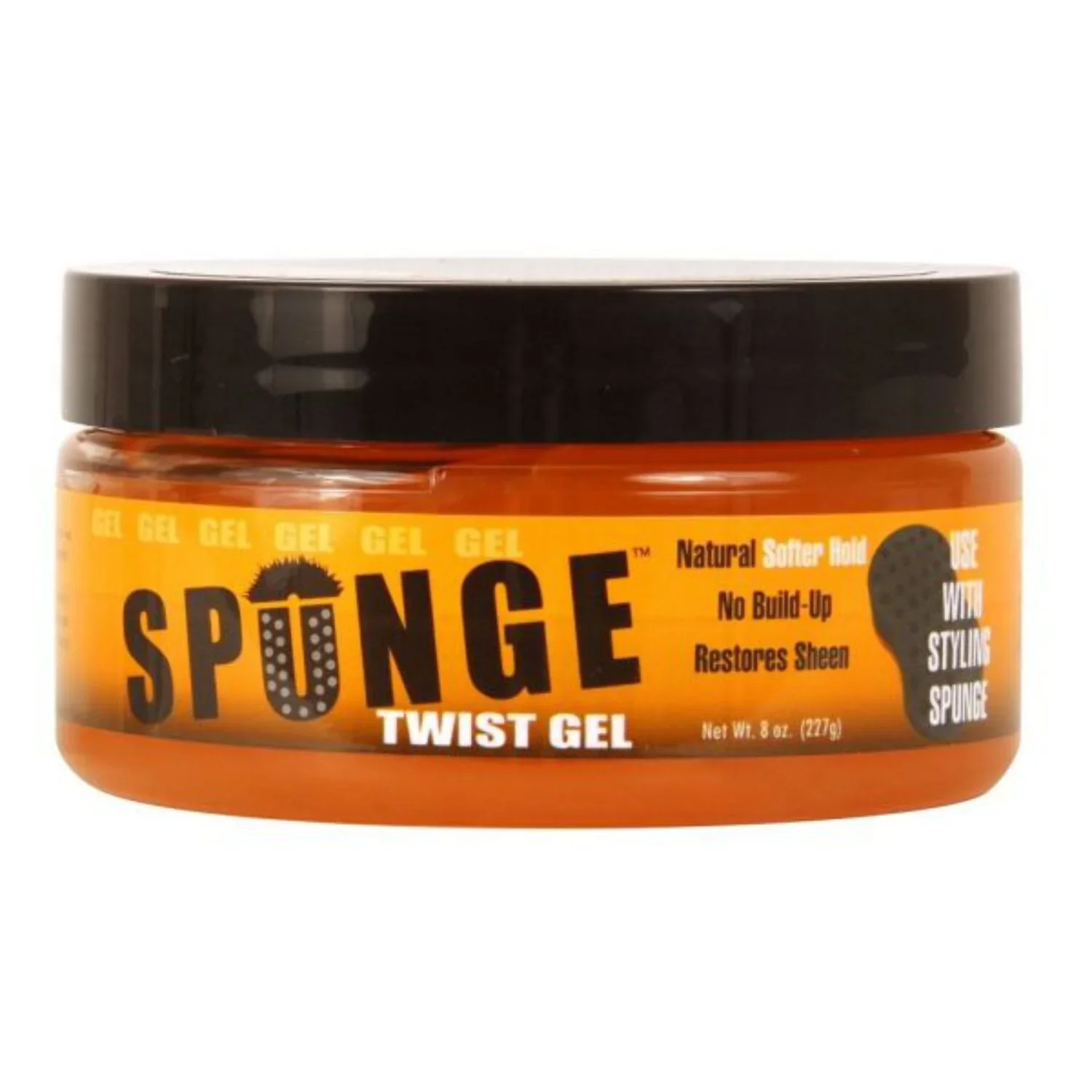 Spunge Barber Salon Maximum Hold Hair Twist Gel 8 oz - Image 3