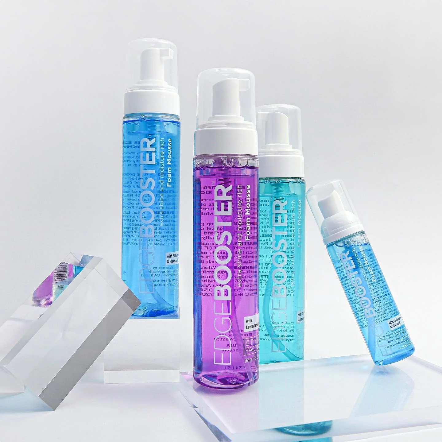 Style Factor Edge Booster Extra Shine Foam Wrap Moisture-Rich Mousse 9 oz - Image 3