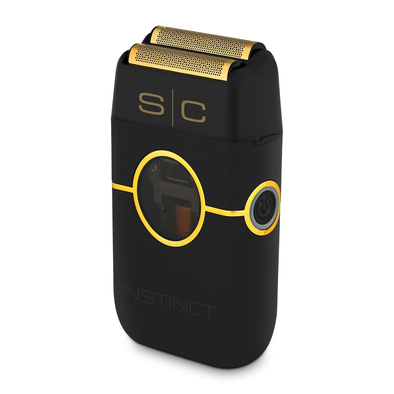 StyleCraft Black Instinct Cordless Double Foil Shaver – Torque Control, USB-C Rechargeable(SC807B) - Image 4