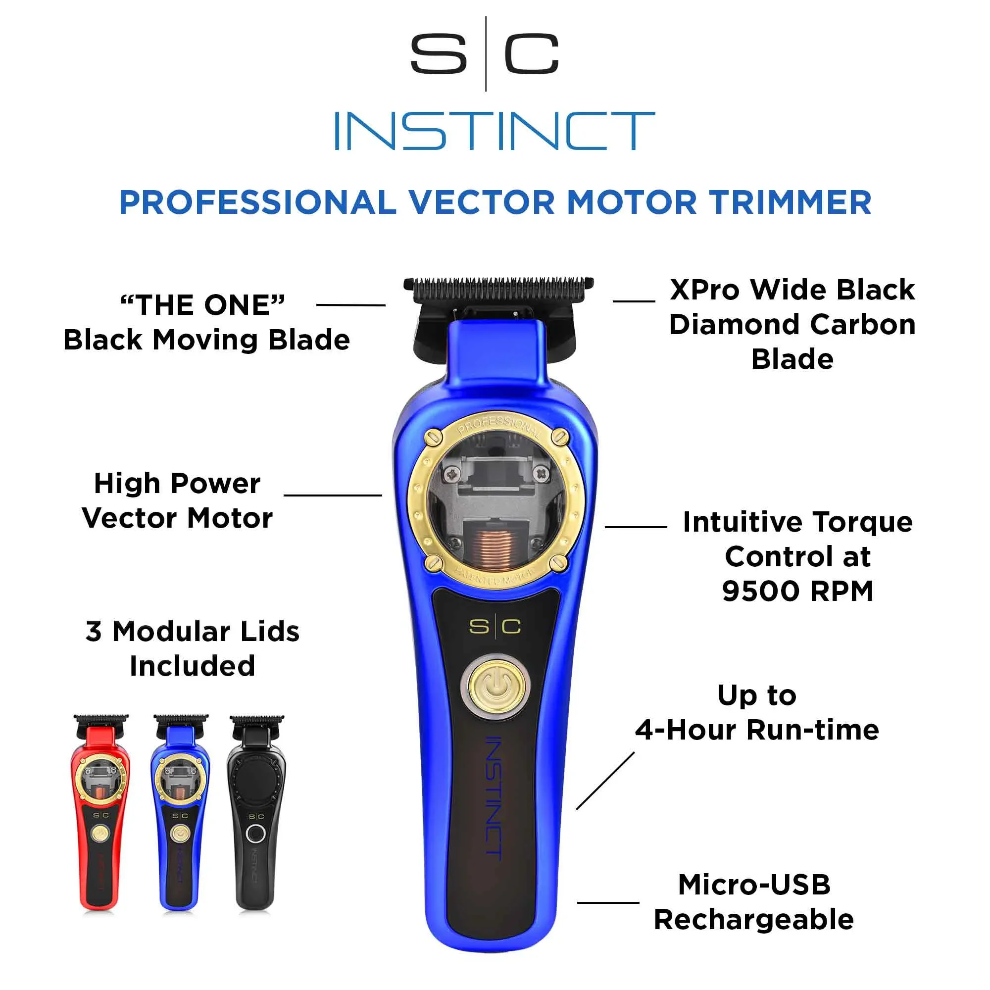 Stylecraft Instinct Professional Vector Motor Trimmer - Image 3