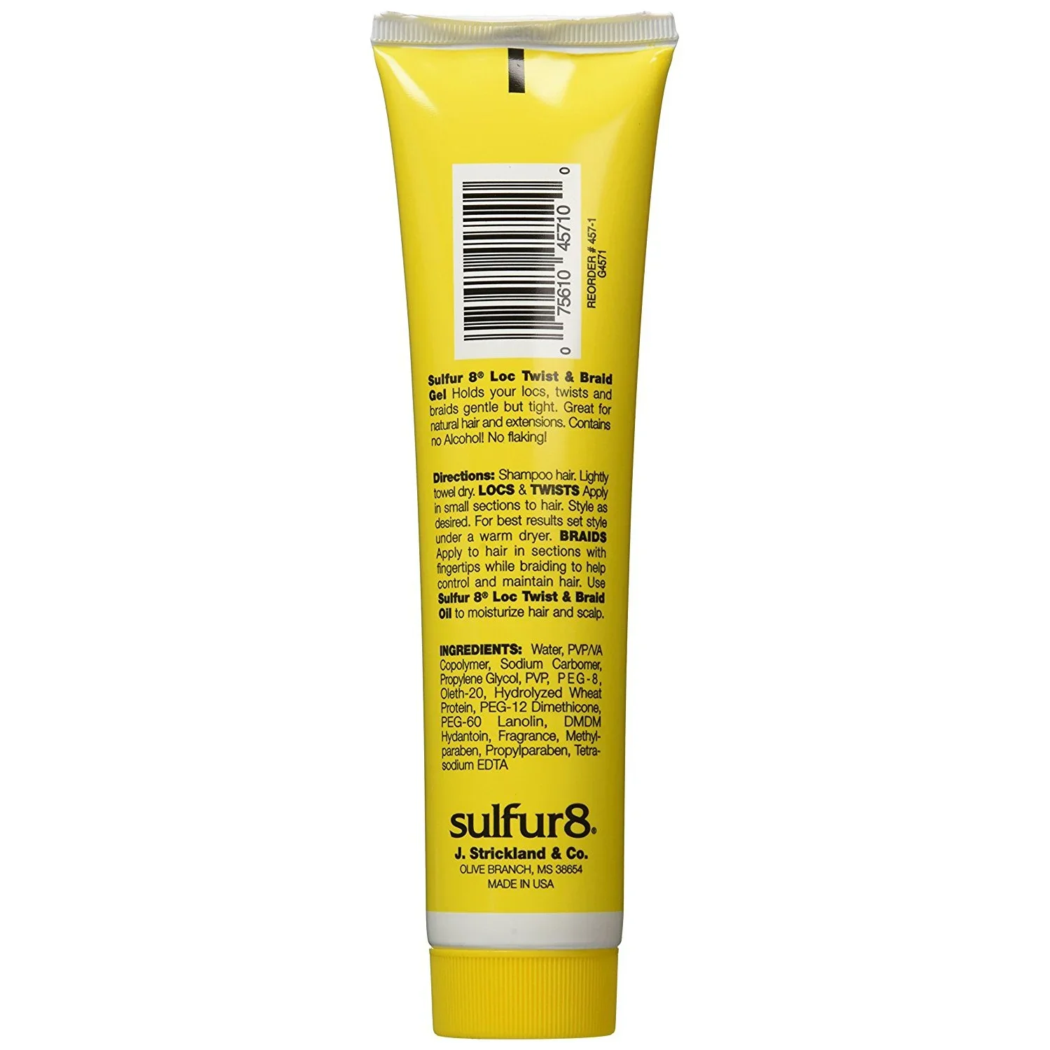 SULFUR8 LOC TWIST & BRAID GEL - 6OZ - Image 2