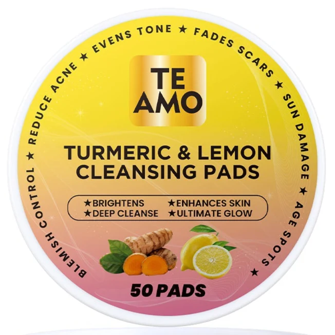 TE AMO TURMERIC CLEANSING PADS 50 Pads - 3 VARIETIES - Image 9