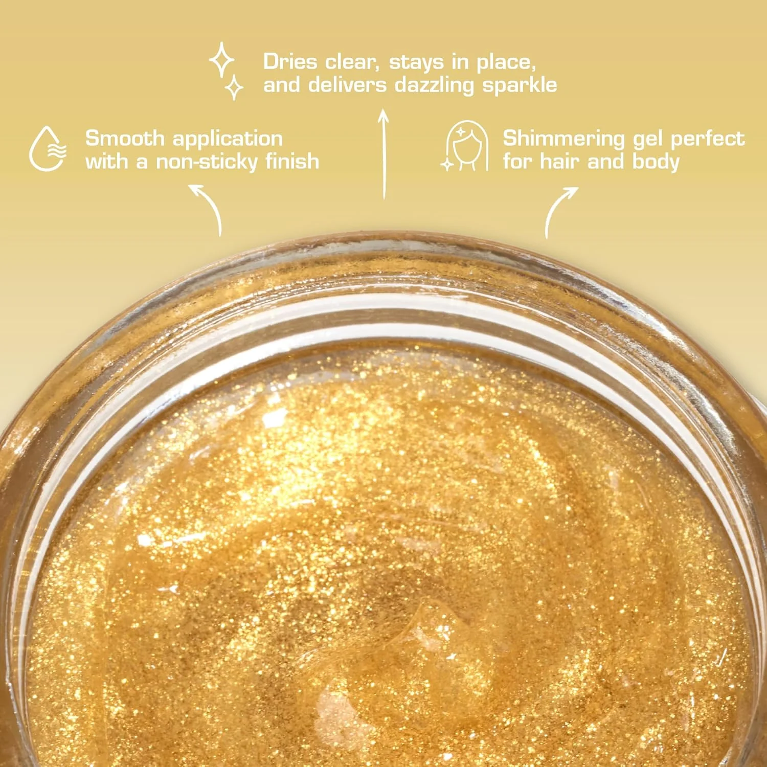 Tintation Glitter Body and Hair Gel Sparkle Cheerleaders - Image 7