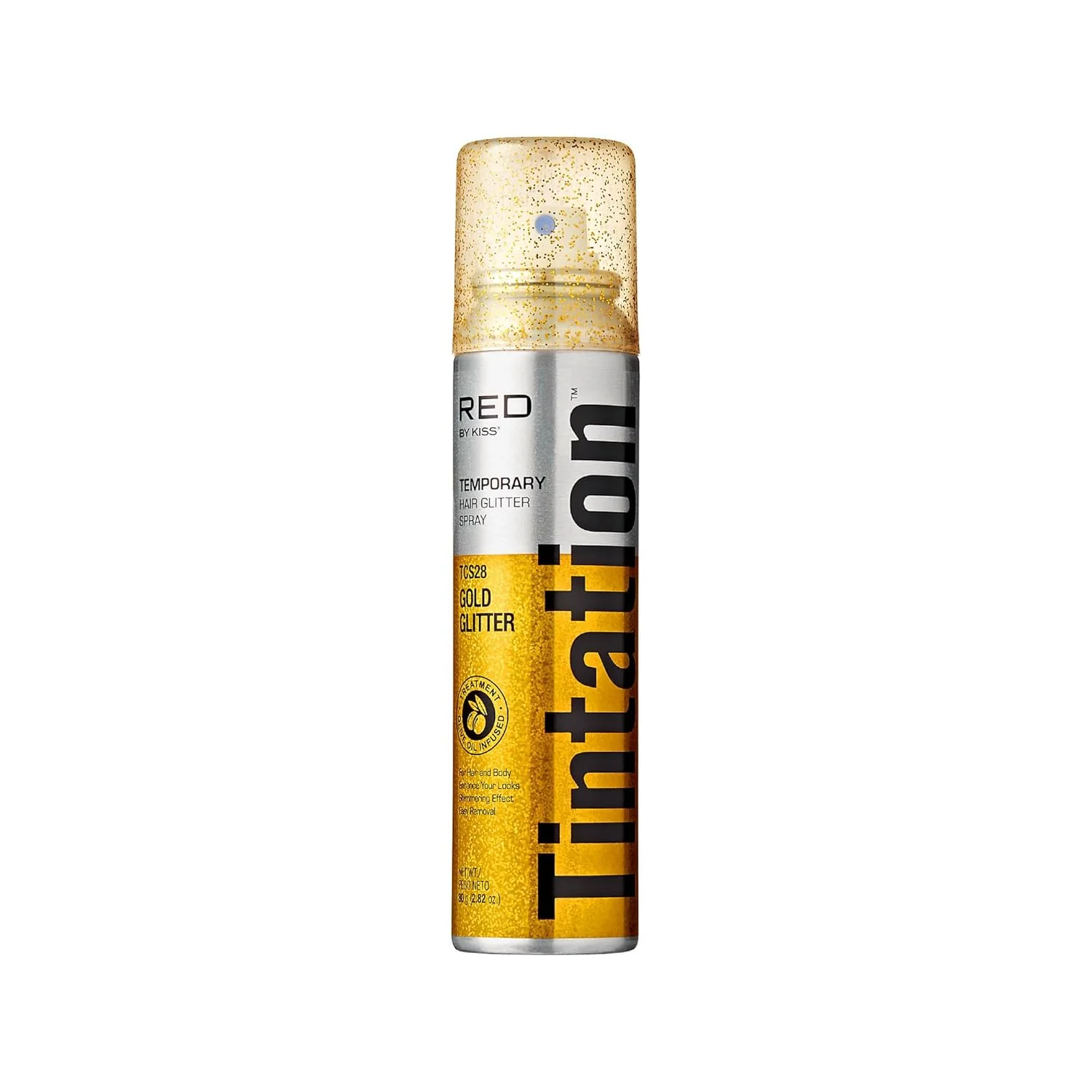 Red By Kiss Tintation Glitter Spray Body & Hair Sparkle
