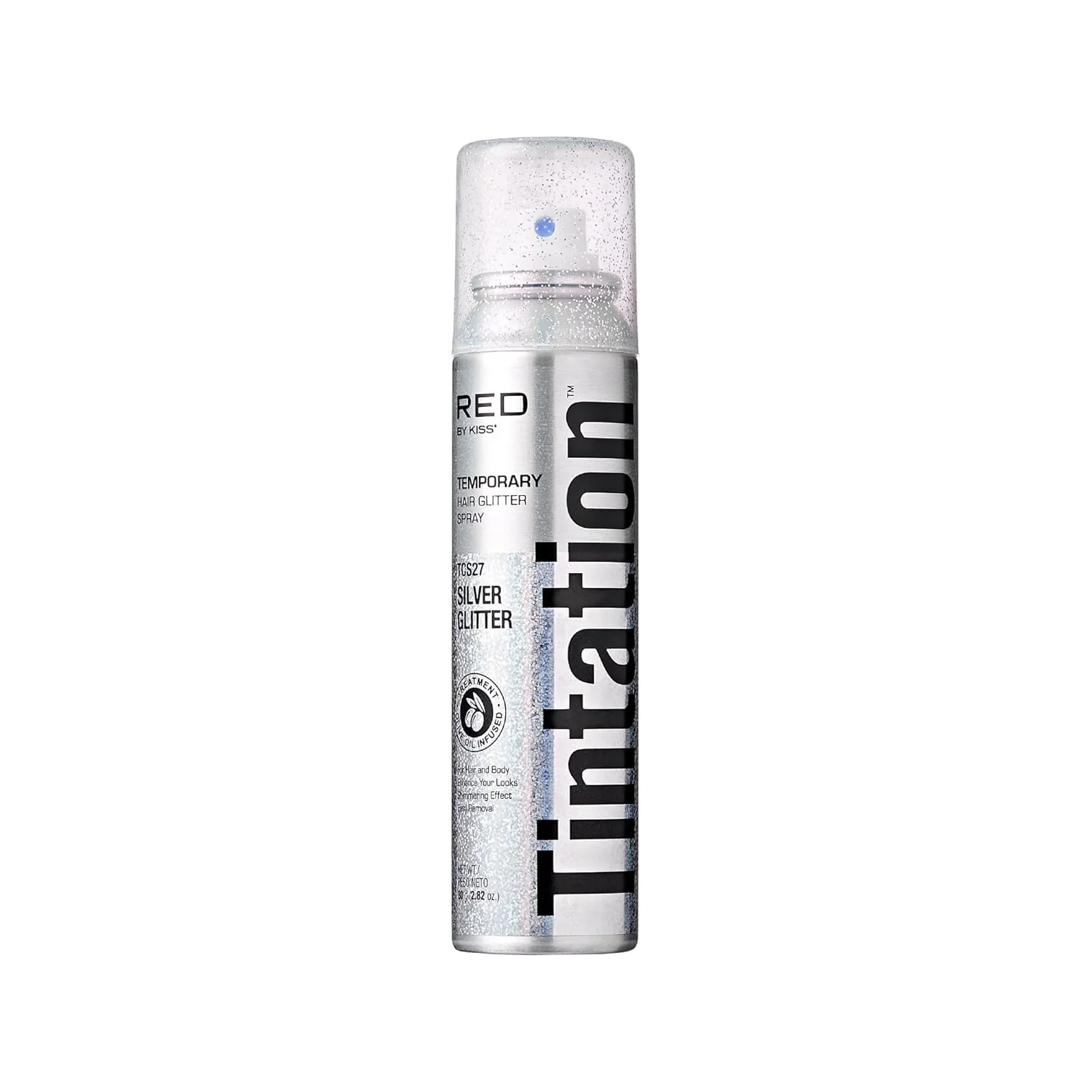 Red By Kiss Tintation Glitter Spray Body & Hair Sparkle - Image 2