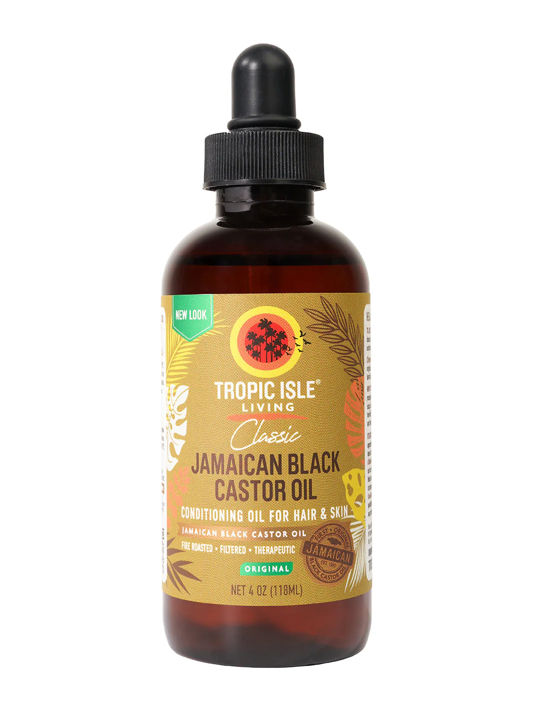 Tropic Isle Living Classic Jamaican Black Castor Oil for Hair & Skin - Image 2