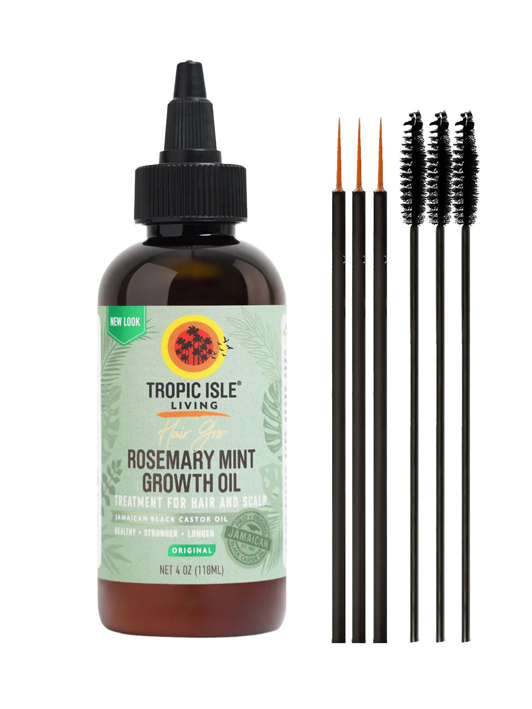 Tropic Isle Red Pimento Hair Oil 4oz - Image 5