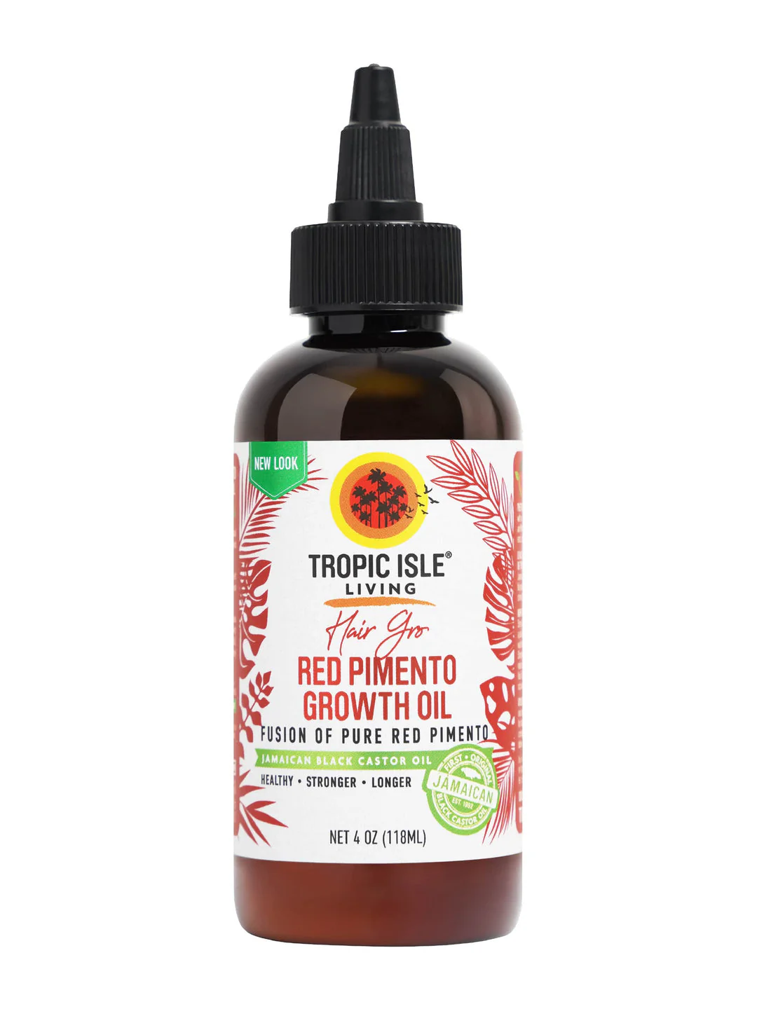 Tropic Isle Red Pimento Hair Oil 4oz - Image 7