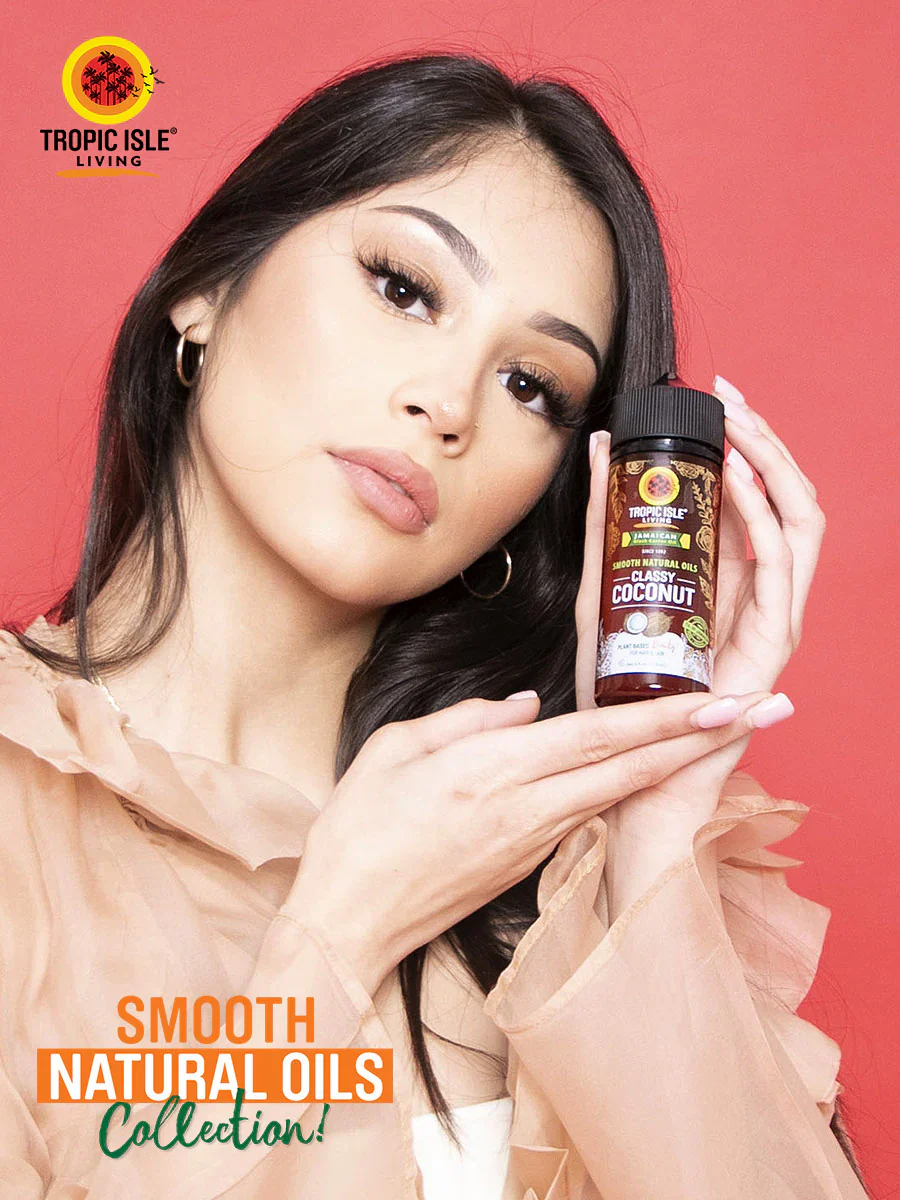 Tropic Isle Smooth Hair & Scalp Oil – 4oz - Image 3