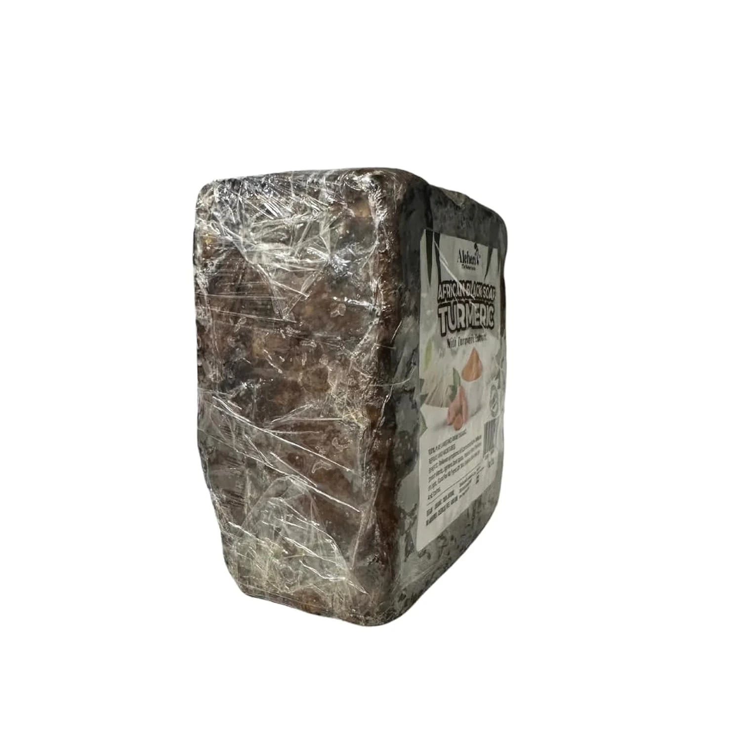 Turmeric African Black Soap 16Oz - Image 2