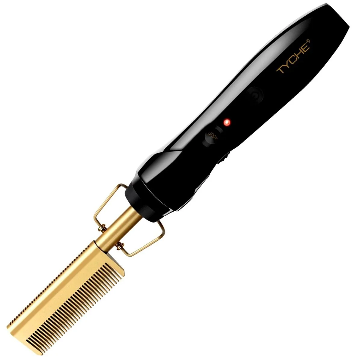 Tyche Gold Pressing Comb Double Sided (HZPC03) - Image 2